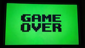 Game Over Pixel Art