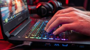 Gaming Keyboard Close-Up