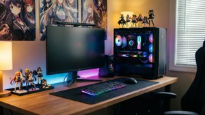 Gaming Otaku Desk