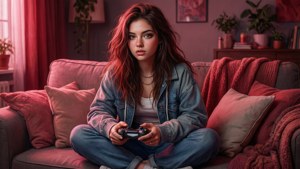 Gaming Session Girlfriend