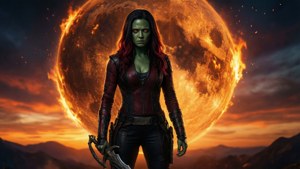 Gamora Tragic Silhouette