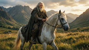 Gandalf on Horseback