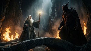Gandalf vs Balrog