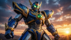 GaoGaiGar Sunset Stand