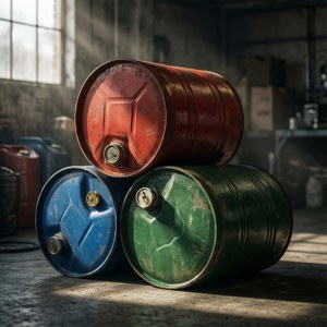 Garage Jerrycan Trio
