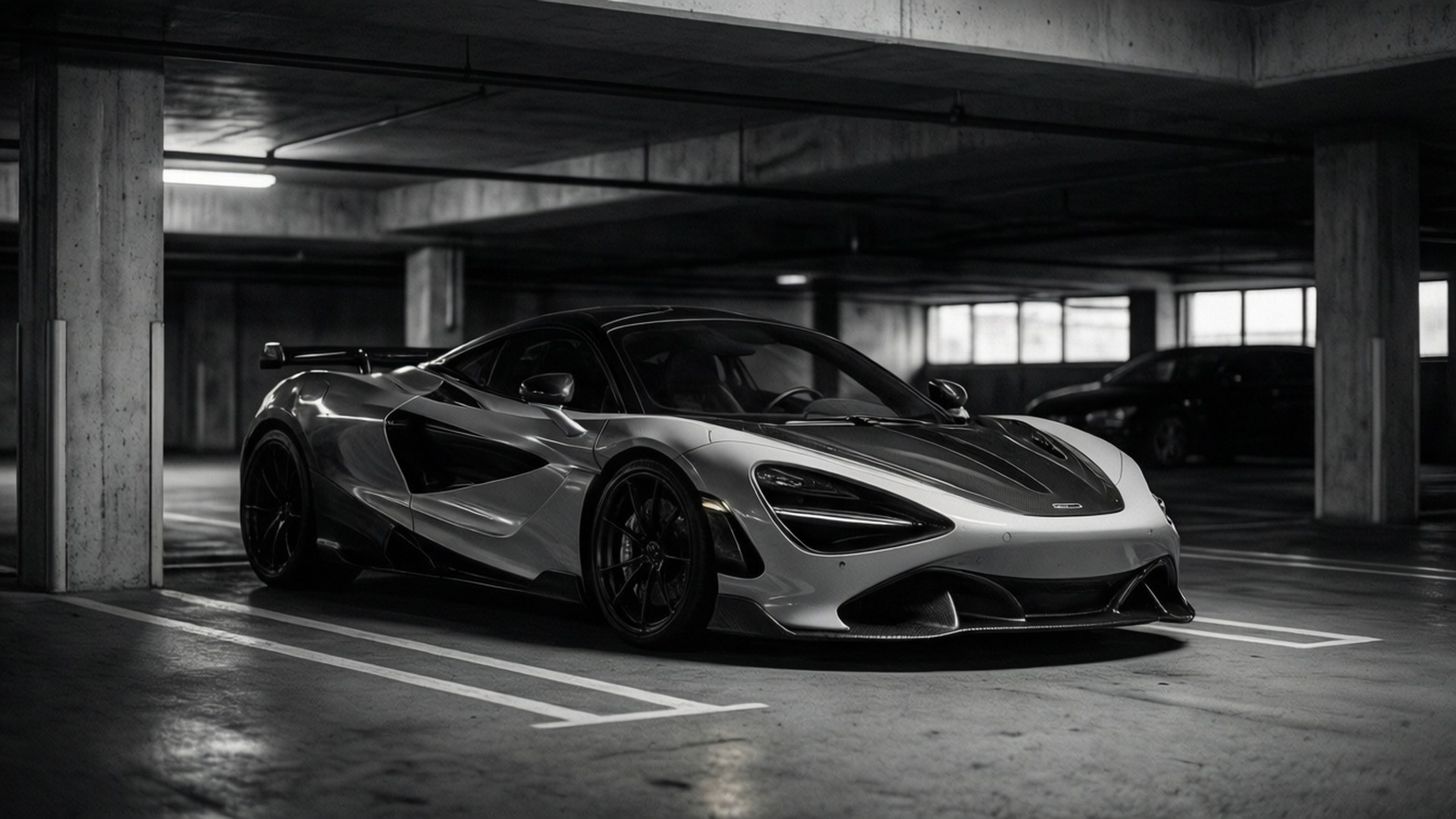 Garage Monochrome by Wallpapers.art Studio