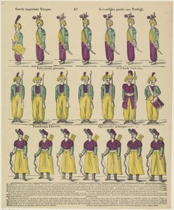 Garde impériale Turque / Keizerlijke garde der Turkijë [(...)]