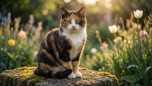 Garden Calico Serenity