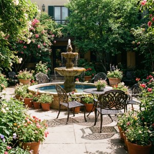 Garden Courtyard Fountain