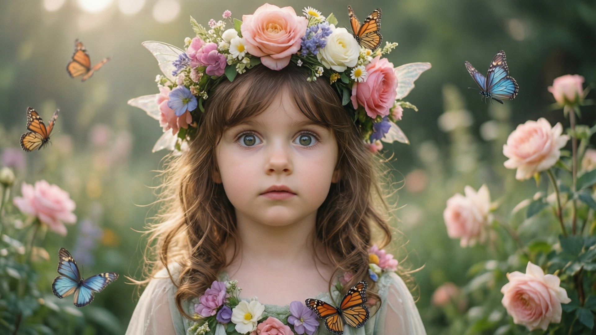Garden Fairy by Wallpapers.art Studio