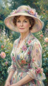 Garden Floral Portrait