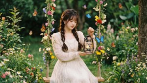 Garden Lantern Love