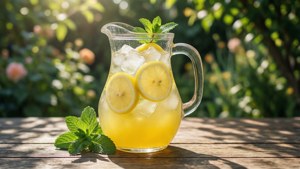 Garden Lemonade Pitcher