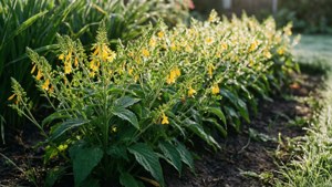 Garden Marigold Row