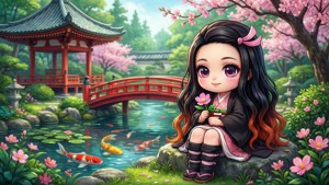 Garden Nezuko Chibi