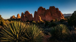 Garden of the Gods Golden Hour