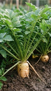 Garden Parsnip Row