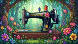 Garden Sewing Machine