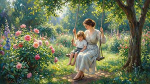 Garden Swing Bliss