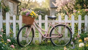Garden Tricycle Still Life
