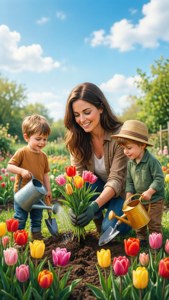 Gardening Mom