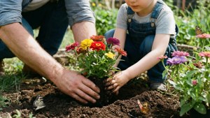 Gardening with Dad