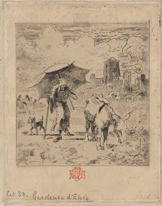 Gardeuse d'Anes Merchant (The Donkey Herder)