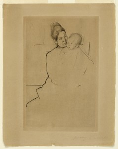 Gardner (Cassatt) Held by His Mother