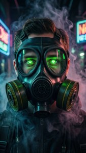 Gas Mask Glow
