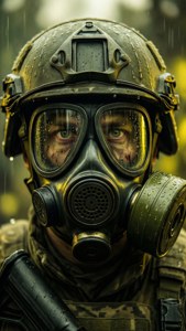 Gas Mask View