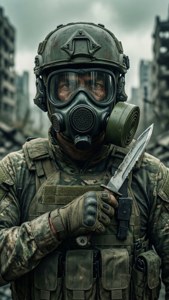 Gas Mask Warrior