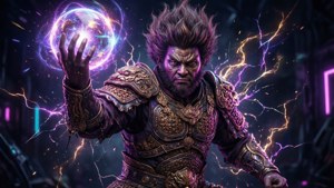 Gatotkaca Neon Awakening