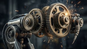 Gear Arm Close-Up