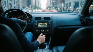 Gear Shift Close-Up