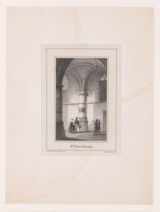 Gedenksteen Willem Bilderdijk in de Sint-Bavo Kerk in Haarlem