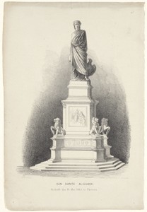 Gedenkteken Dante Alighieri te Florence