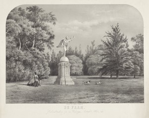 Gedenkteken in de tuin van Paleis Het Loo