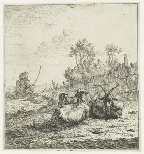 Geit en twee schapen