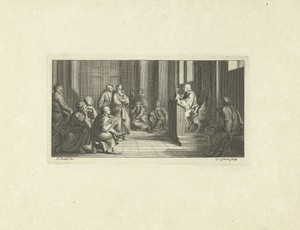 Geleerde geeft les