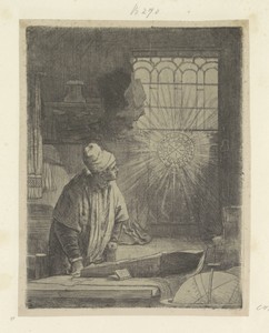 Geleerde in zijn werkkamer (Faust)