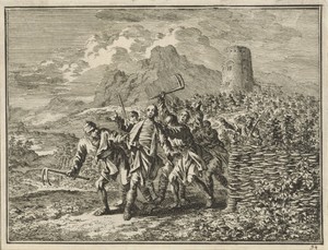 Gelijkenis van de boze landlieden die de zoon van de eigenaar buiten de wijngaard werpen