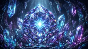 Gemstone Cavern Background