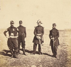 General Bennet and Officers of his Staff.