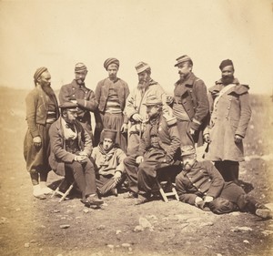 General Cisse & Officers & Soldiers of General Bosquets Divission [sic].