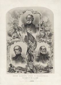 Generals Harvey, Wood and Mansfield