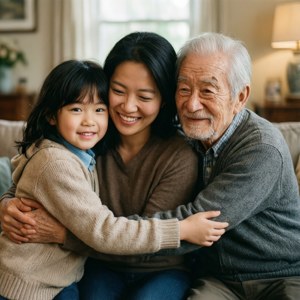 Generations Embracing