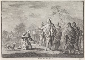 Genezing van de dochter van de Kananese vrouw