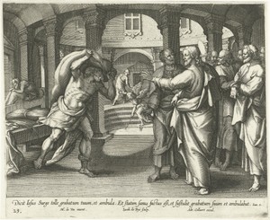 Genezing van de man bij het bad van Betesda