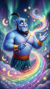 Genie Casting Spell