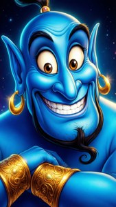 Genie Close-Up Portrait